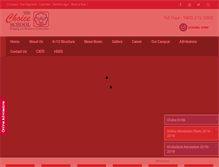 Tablet Screenshot of choiceschool.com